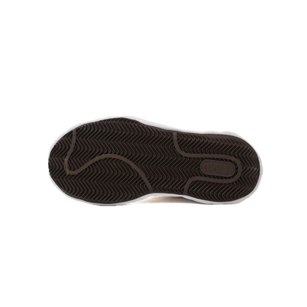 Maison Mihara Yasuhiro Blakey OG Sole Canvas Low All White Black Tail A08FW735 NO.763