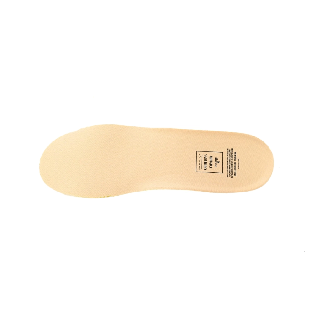 Maison Mihara Yasuhiro Blakey OG Sole Canvas Low All White Black Tail A08FW735 NO.763