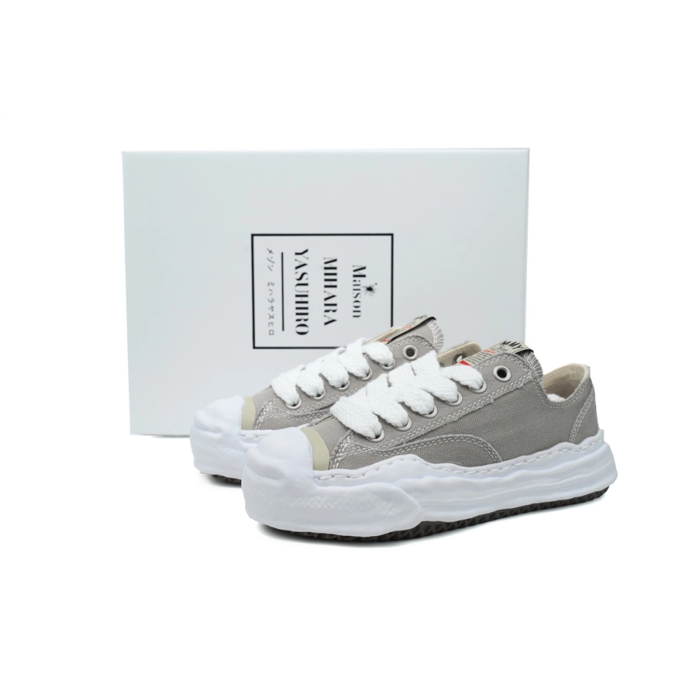 Mihara Yasuhiro Peterson OG Sole Canvas Low Grey A05FW702 NO.788