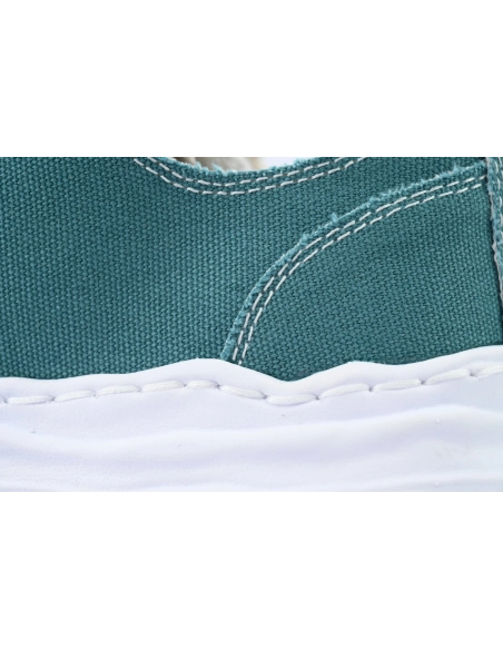 Mihara Yasuhiro Hank OG Sole Canvas Low White Blue A05FW702 NO.776