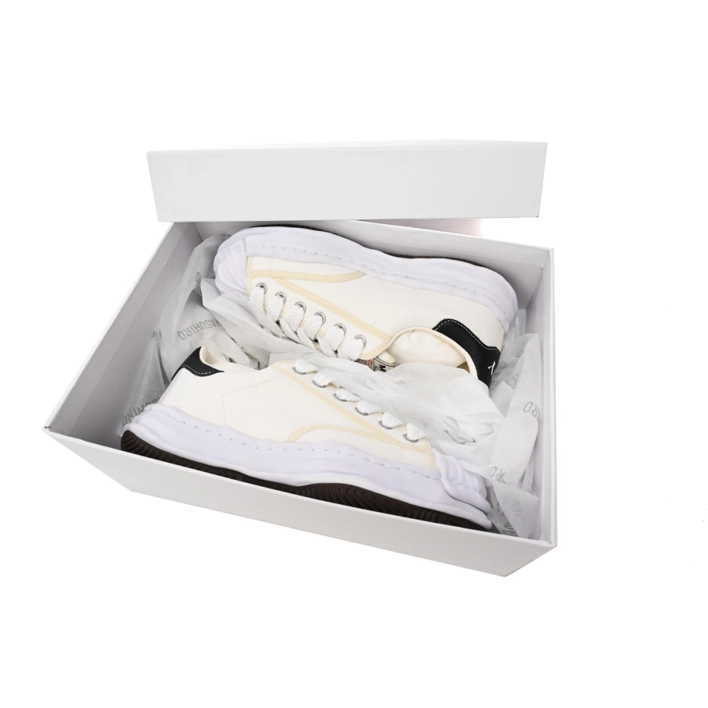 Maison Mihara Yasuhiro Retro White And Black Sole A06FW704 NO.704