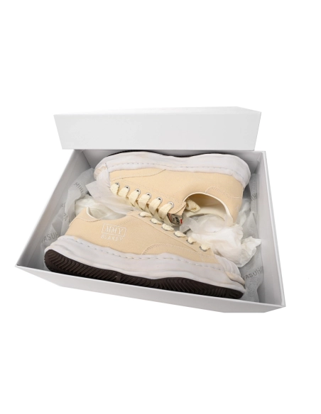 Mihara Yasuhiro Peterson OG Sole Canvas Low Pink White A08FW710 NO.775