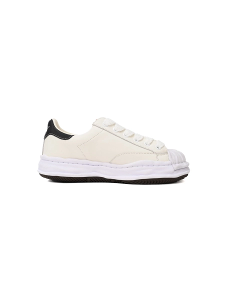 Maison Mihara Yasuhiro Blakey OG Sole Leather Low White Black Gold A06FW702 NO.702