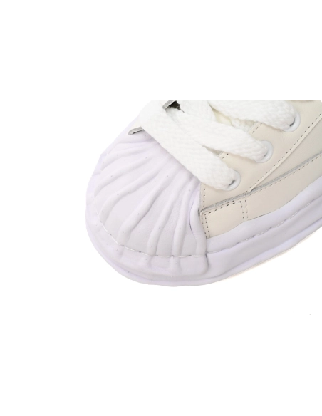 Maison Mihara Yasuhiro Blakey OG Sole Leather Low White Black Gold A06FW702 NO.702