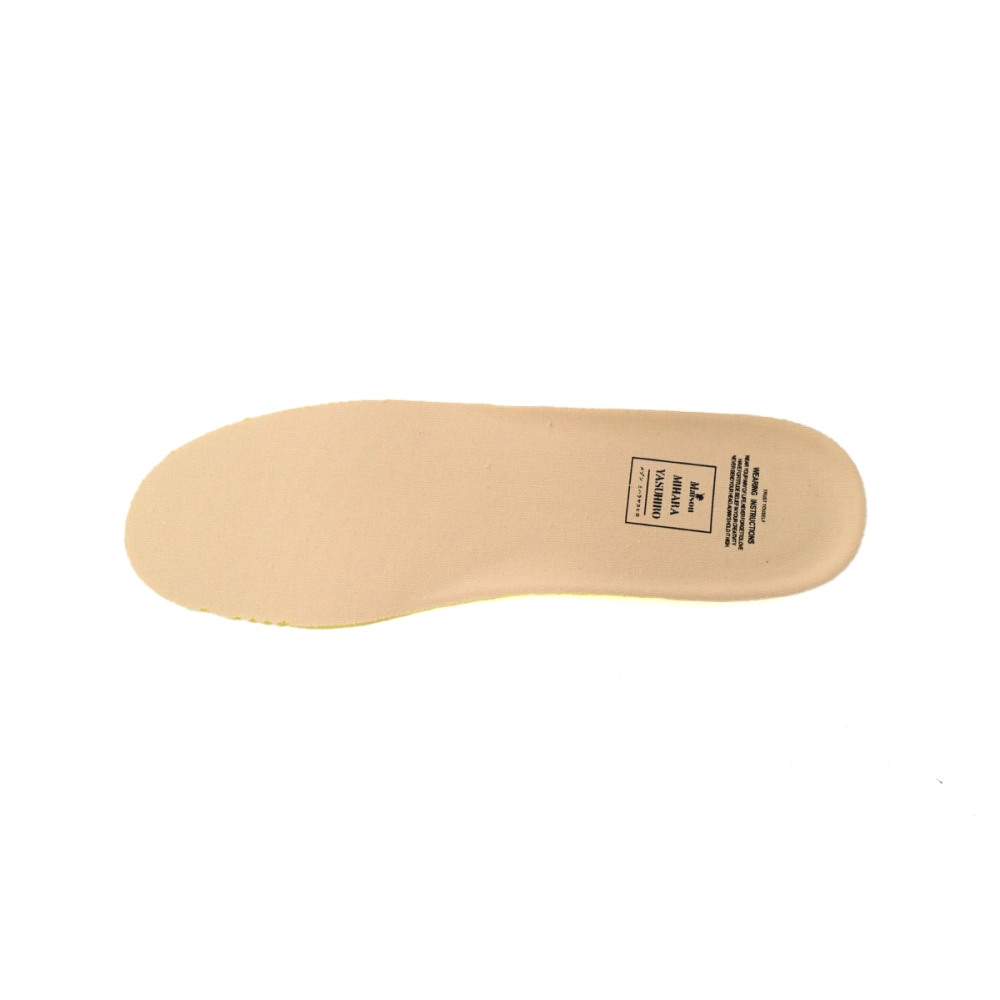 Maison Mihara Yasuhiro Blakey OG Sole Leather Low White Black Gold A06FW702 NO.702