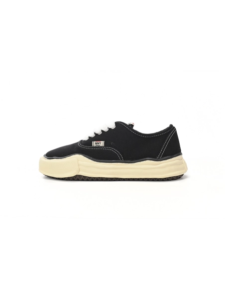 Mihara Yasuhiro Canvas Black And Vintage Yellow Sole A07FW719 NO.789