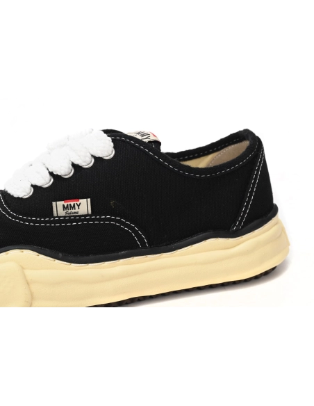 Mihara Yasuhiro Canvas Black And Vintage Yellow Sole A07FW719 NO.789
