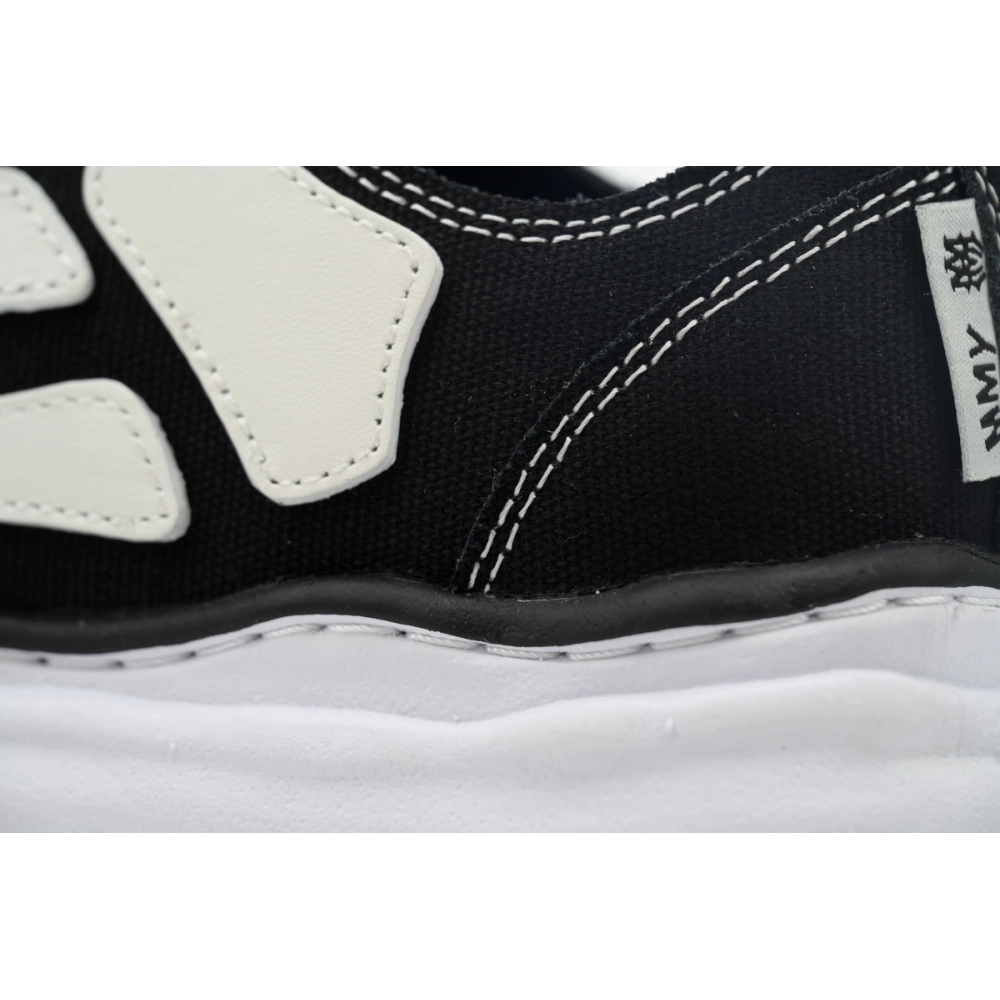 Mihara Yasuhiro x Amiri MMY Bones Skel-Top Low Black AMFOSR1076-001