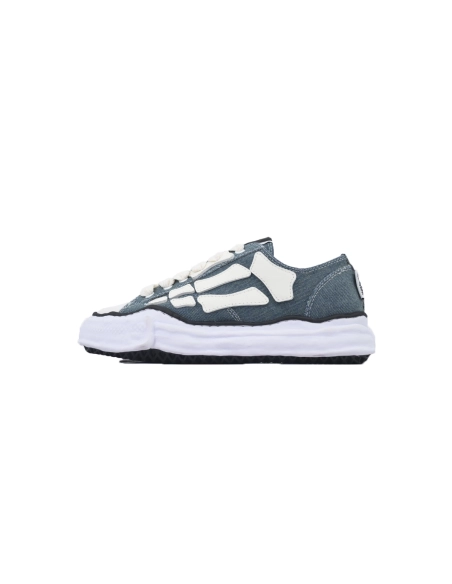 Maison Mihara Yasuhiro Alabaster x Amiri MMY Bones Skel-Top Low White Blue