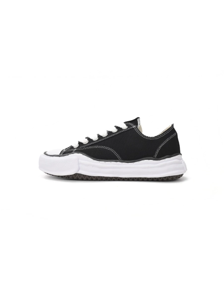 Maison Mihara Yasuhiro Peterson OG Sole Canvas Low Black A05FW702 NO.722