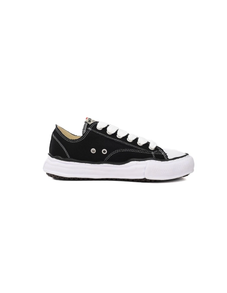 Maison Mihara Yasuhiro Peterson OG Sole Canvas Low Black A05FW702 NO.722