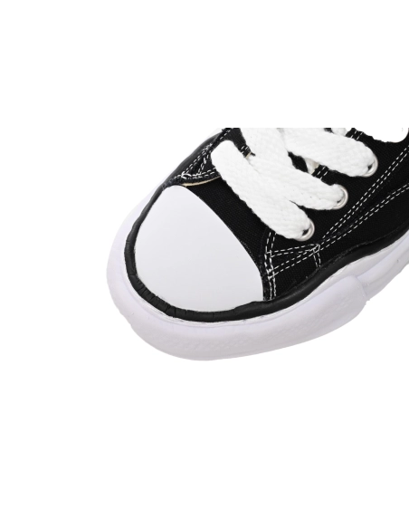 Maison Mihara Yasuhiro Peterson OG Sole Canvas Low Black A05FW702 NO.722
