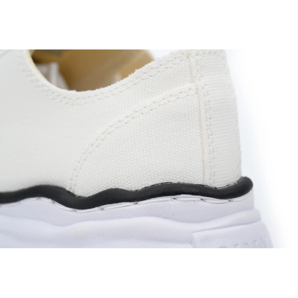 Mihara Yasuhiro Peterson OG Sole Leather Low White A06FW736 NO.723