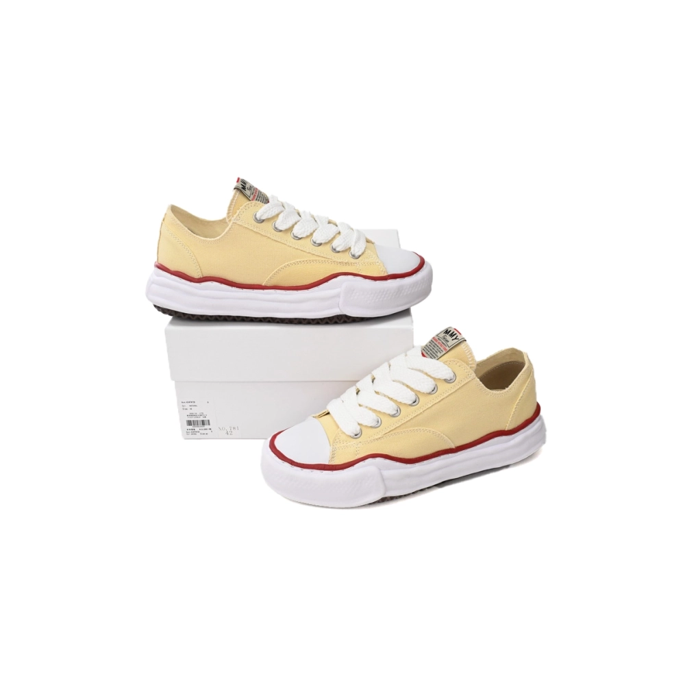 Mihara Yasuhiro Peterson OG Sole Canvas Low Natural A04FW729 NO.781