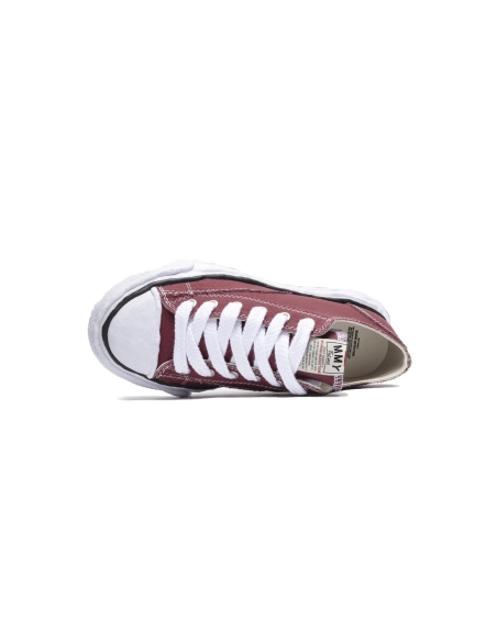 Mihara Yasuhiro Peterson OG Sole Canvas Low White Red A11FW702 NO.804