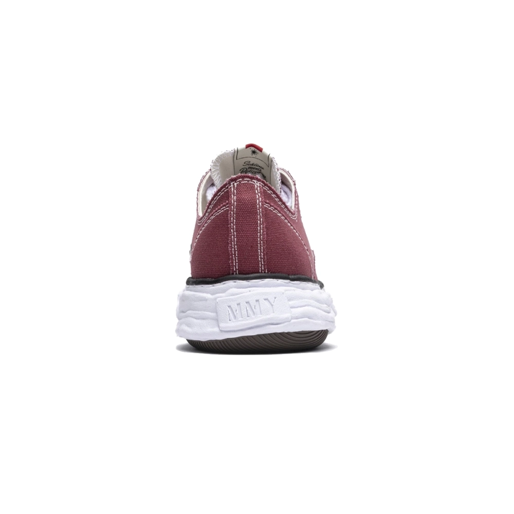 Mihara Yasuhiro Peterson OG Sole Canvas Low White Red A11FW702 NO.804