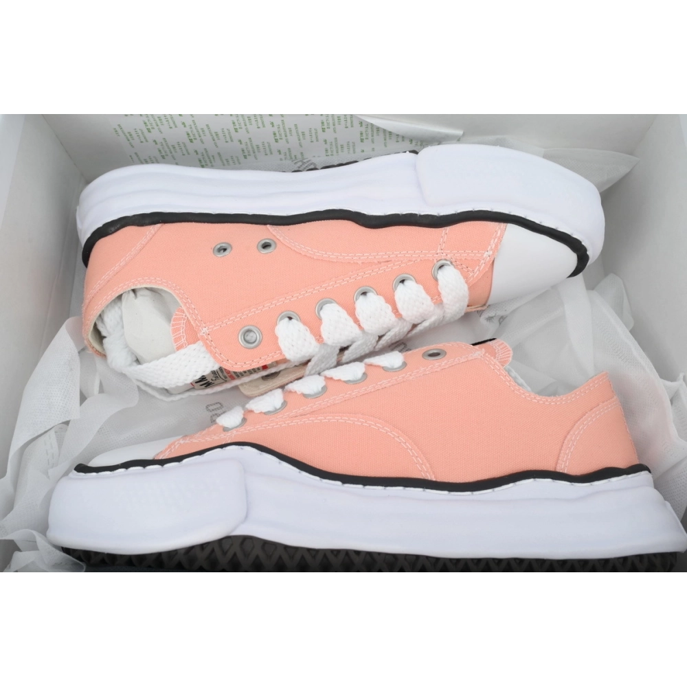 Mihara Yasuhiro Peterson OG Sole Canvas Low Rose A01FW702 NO.725