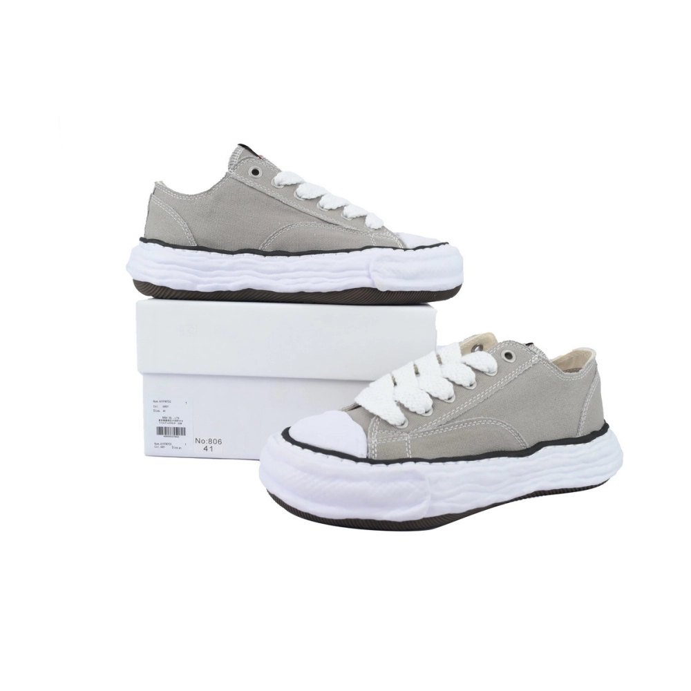 Mihara Yasuhiro Peterson 23 OG Sole Canvas Low White And Light Brown A11FW702 NO.806