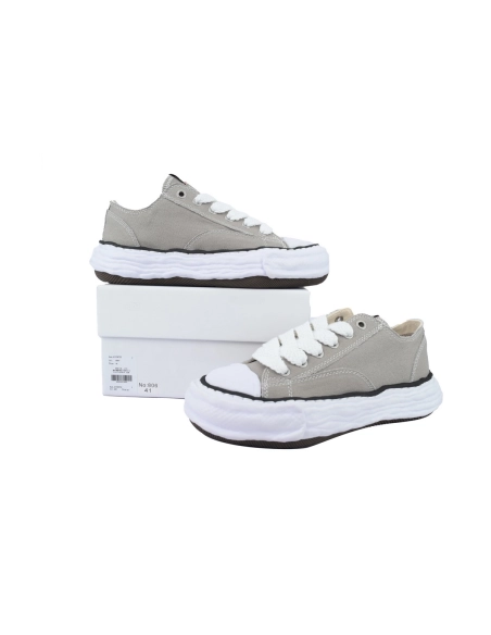 Mihara Yasuhiro Peterson 23 OG Sole Canvas Low White And Light Brown A11FW702 NO.806