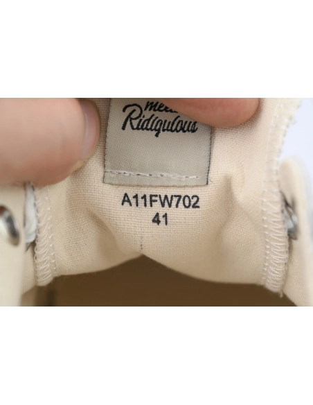 Mihara Yasuhiro Peterson 23 OG Sole Canvas Low White And Light Brown A11FW702 NO.806