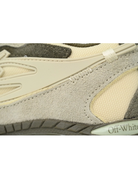 Off-White Be Right Back Grayish Green OMIA295F25 LEA001 5717