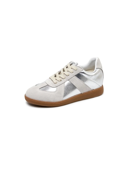 Maison Margiela Replica German Army Trainer Silver