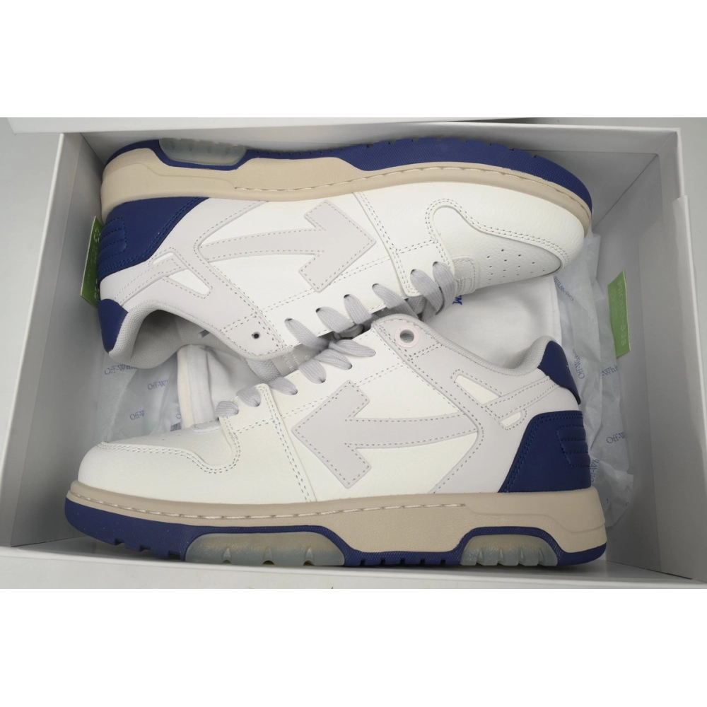 Off-White Out Of Office White and Blue Tail OMIA189F23LEA0050546