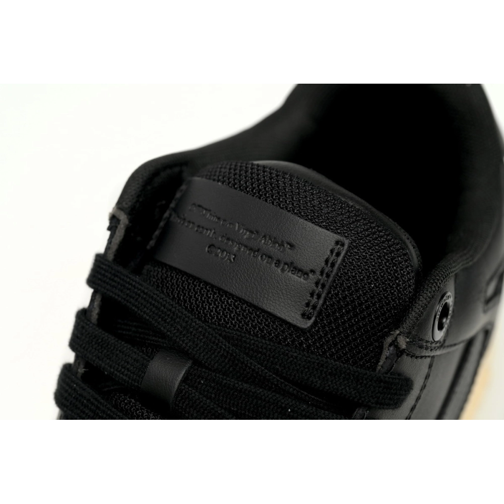 Off-White Out Of Office White Black Round Head OMIA189F23LEA0011010