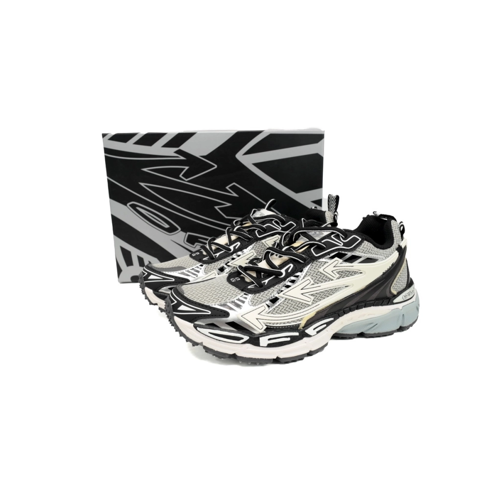 Off-White Be Right Back Blue Silver white OMIA295C99FAB0010510
