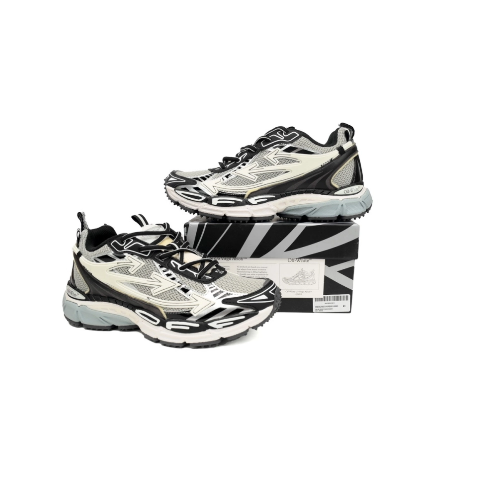Off-White Be Right Back Blue Silver white OMIA295C99FAB0010510