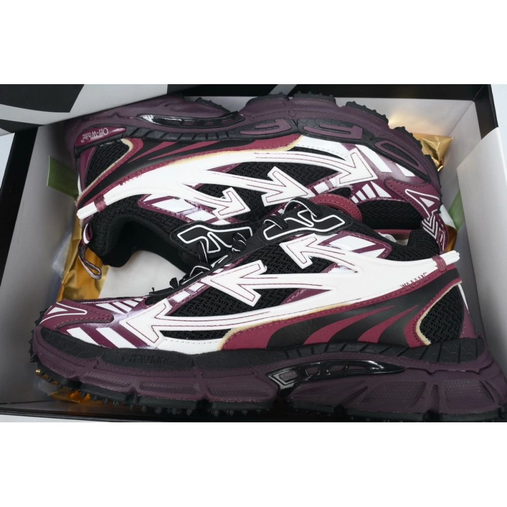 Off-White Be Right BacK Claret