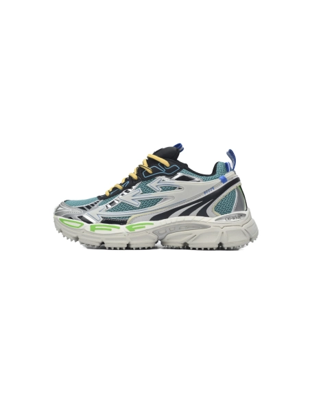 Off-White Be Right BacK Out Of Blue Green OMIA295F24FAB0020952