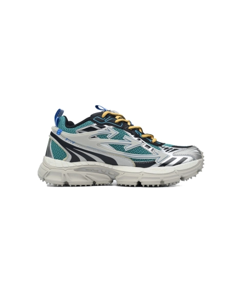 Off-White Be Right BacK Out Of Blue Green OMIA295F24FAB0020952