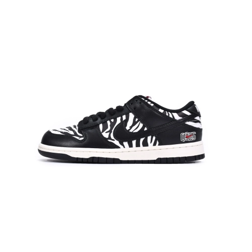 Quartersnacks x Nike Dunk SB Low Zebra DM3510-001