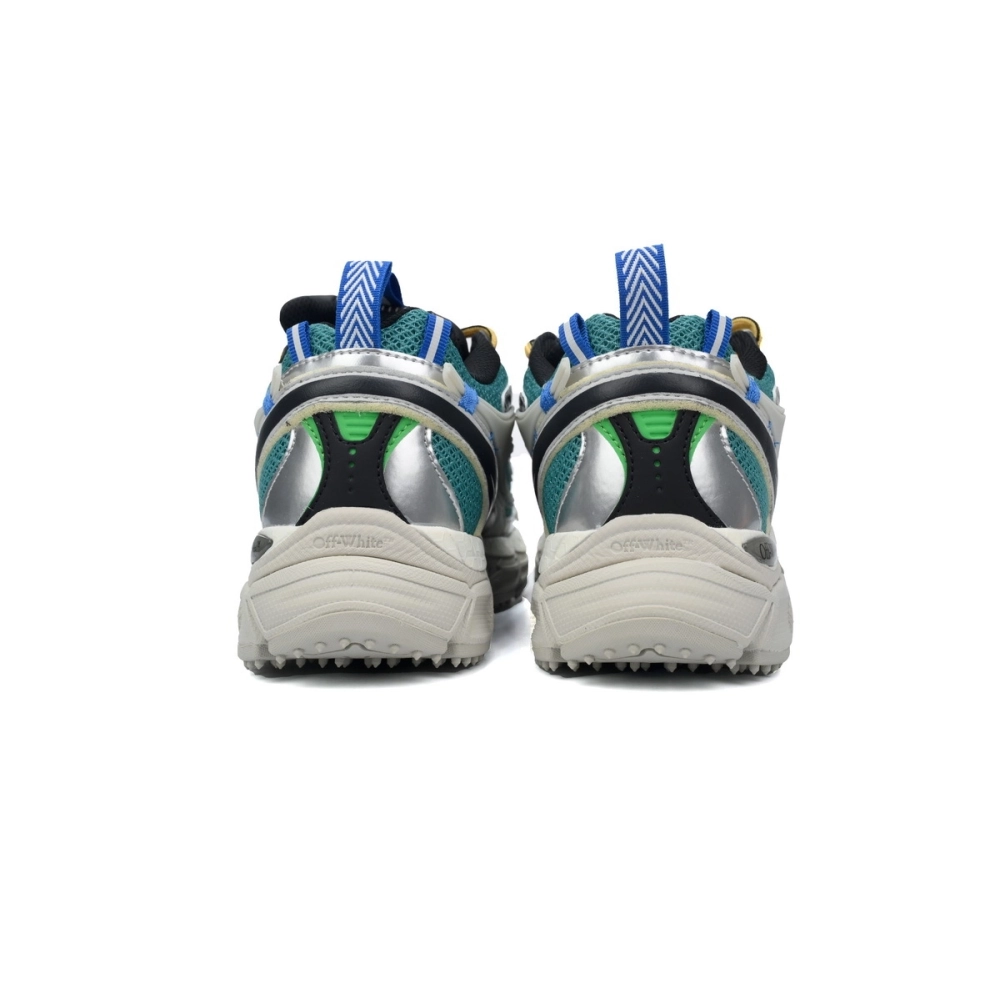 Off-White Be Right BacK Out Of Blue Green OMIA295F24FAB0020952