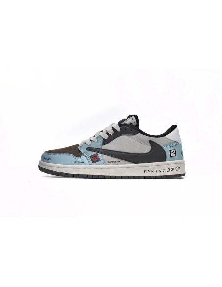 Travis Scott X Air Jordan 1 Low BMW JackBoys BM1300-030