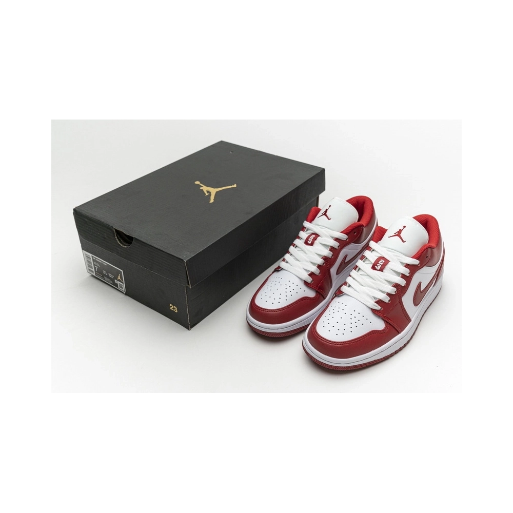 Air Jordan 1 Low Gym Red White 553558-611