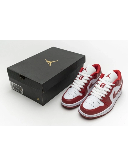 Air Jordan 1 Low Gym Red White 553558-611