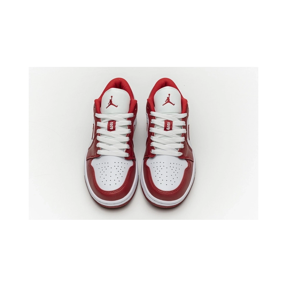 Air Jordan 1 Low Gym Red White 553558-611
