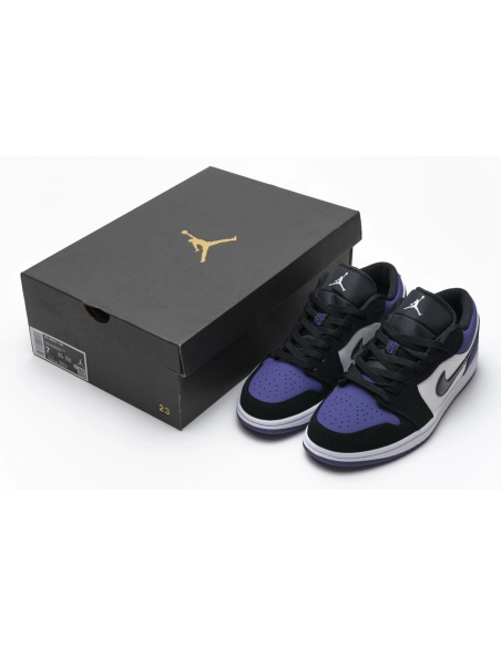 Air Jordan 1 Low Court Purple 553558-125