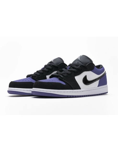 Air Jordan 1 Low Court Purple 553558-125