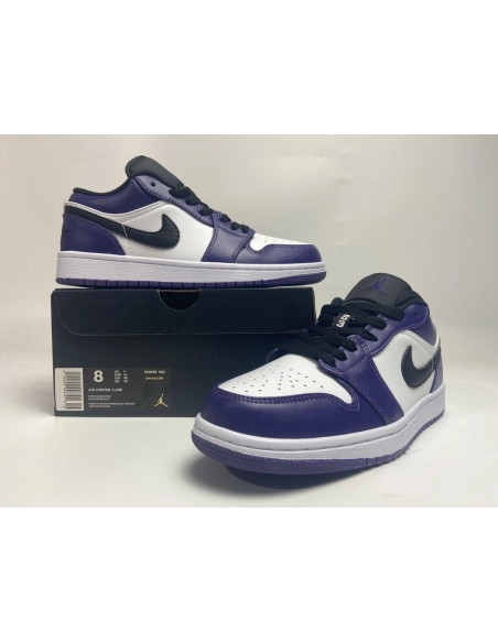 Air Jordan 1 Low Court Purple 553558-500