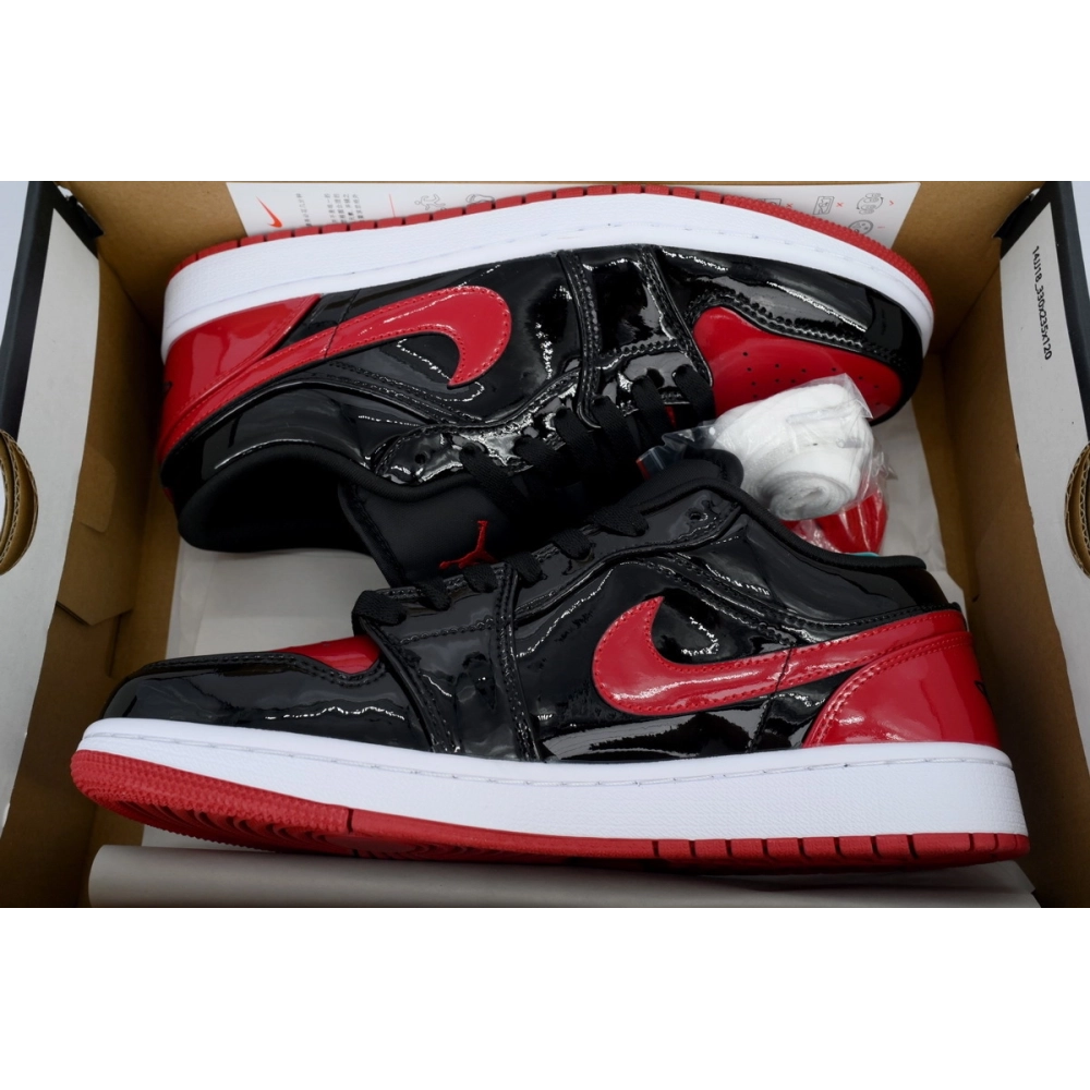 Air Jordan 1 Retro Low OG Black Red 553558-063
