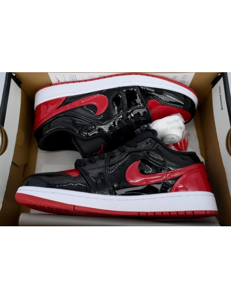 Air Jordan 1 Retro Low OG Black Red 553558-063
