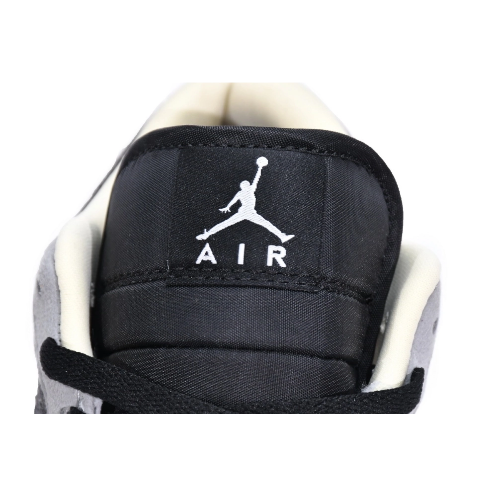 Air Jordan 1 Low Crater Black Grey DM4657-001
