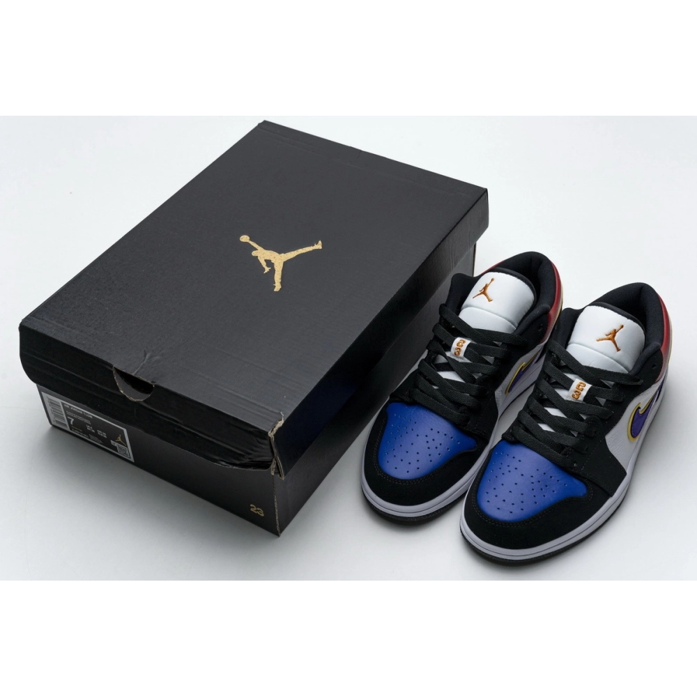 Air Jordan 1 Low Lakers Top 3 CJ9216-051