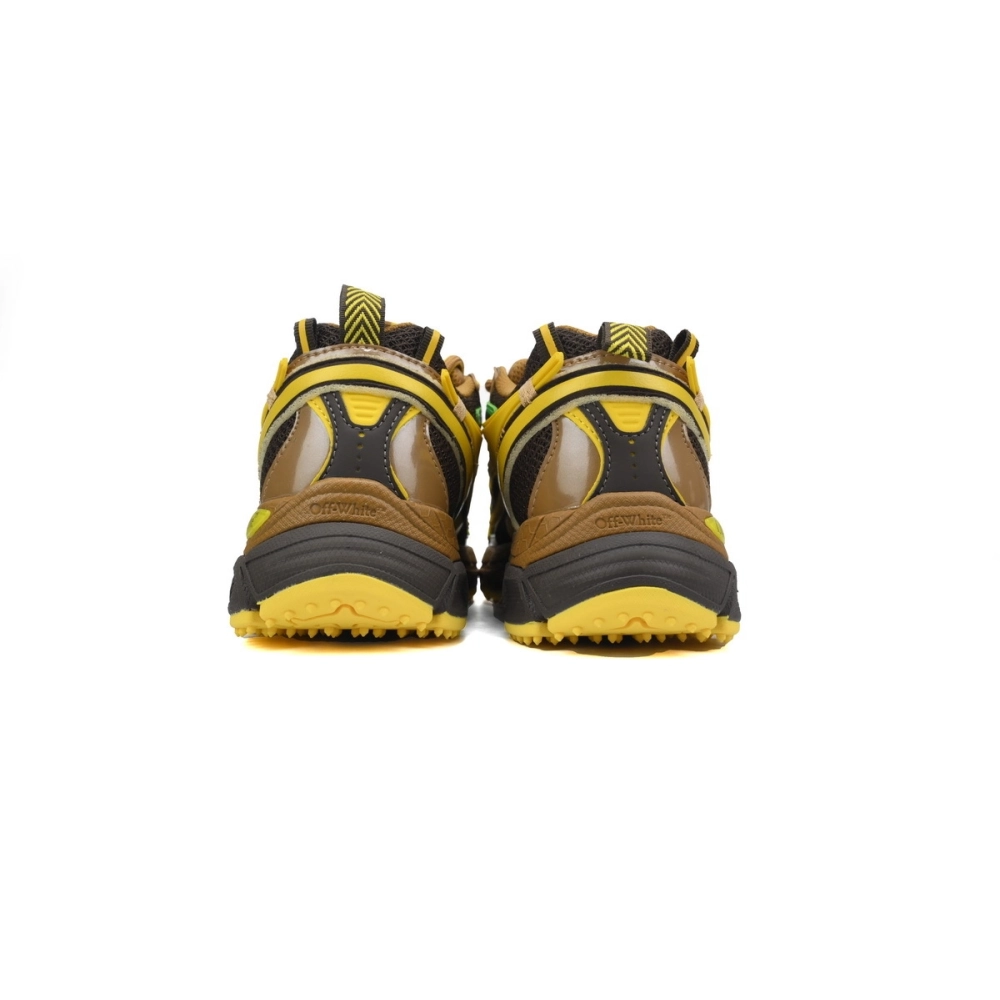 Off-White Be Right BacK Black Yellow OMIA295F24FAB0010010