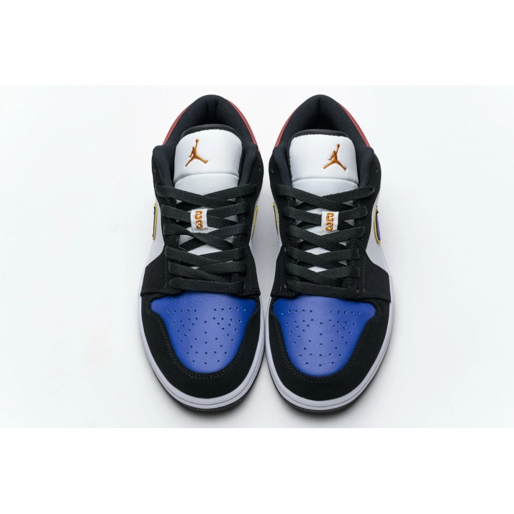 Air Jordan 1 Low Lakers Top 3 CJ9216-051