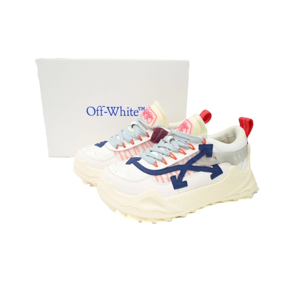 Off-White Odsy-1000 Cream White Blue OMIA139S22FAB0010445