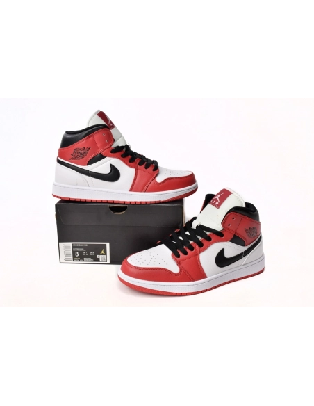 Air Jordan 1 Mid Gym Red 554725-173